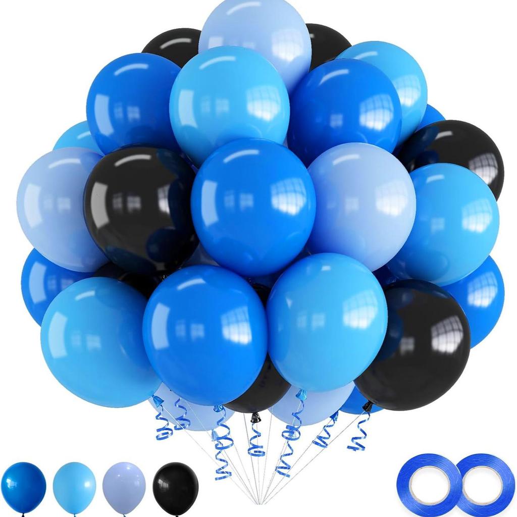 30-Piece Matte Balloon Set for Birthdays and Weddings, Vacuum-Packable