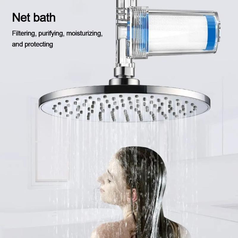 Universal Water Pipe Filter Pp Cotton Shower Bath Sprayer Strainer Faucet Water Heater Purification Kitchen Bathroom Fittings
