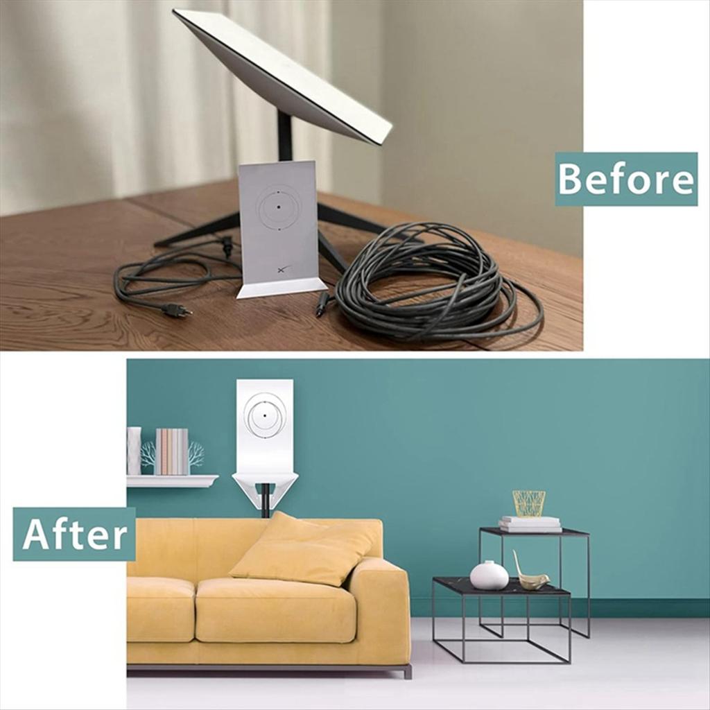 Router Stand Wall Mount Bracket for Gen 2, Sturdy Router Stand with Screw Mounting Kit