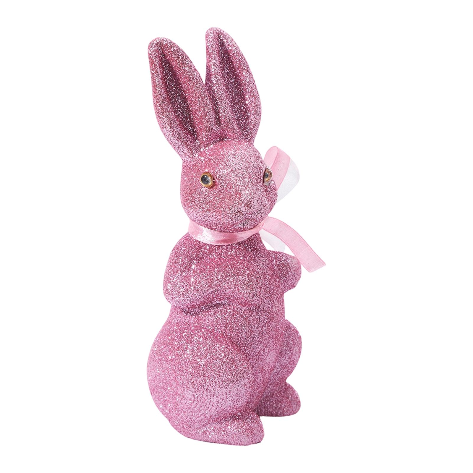 

2pcs Easter Bunny Ornament Creative Bubble Decoration One Size розовый