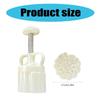 Chinese Pastries Mold Hand Pressed Mooncakes Mold Festival Bean Pastes Cake Molds Dessert ABS Moulds for Cooking Lover