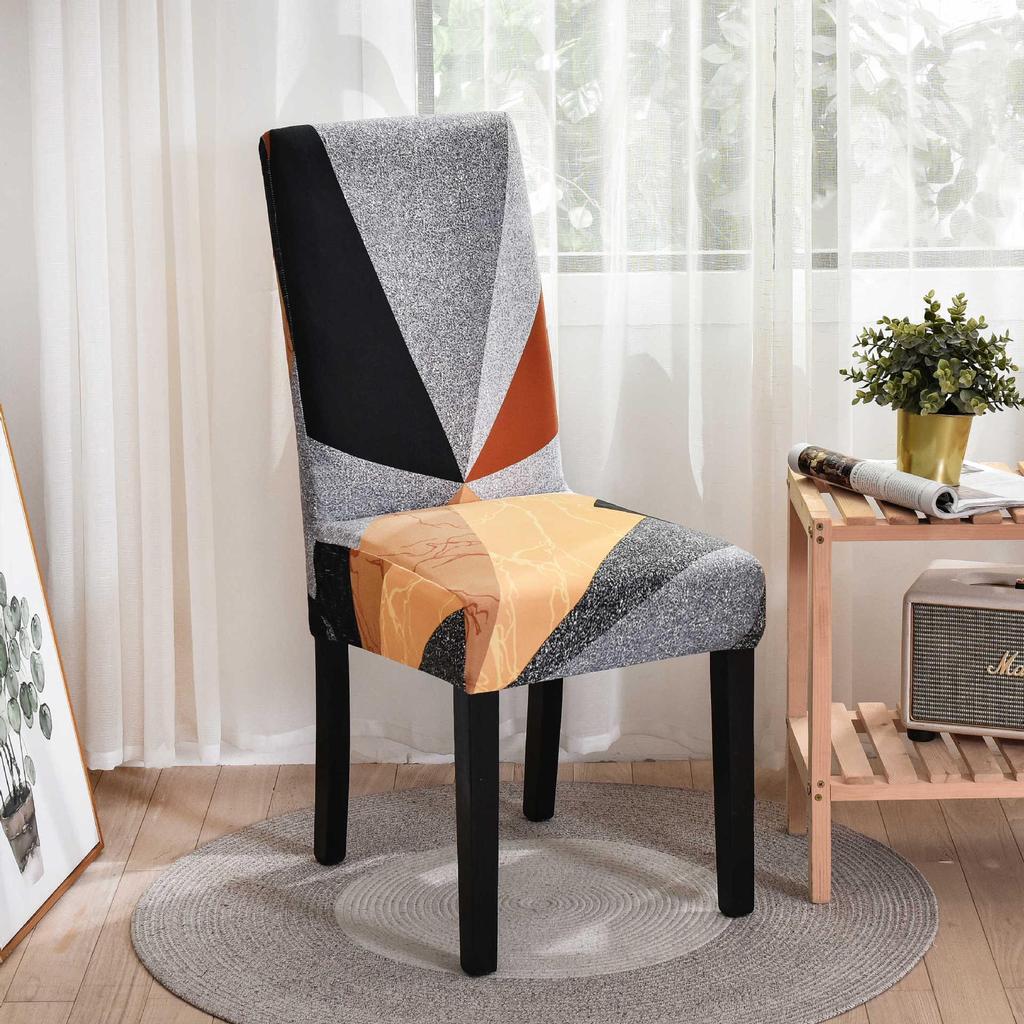 Universal Elastic Fabric Dining Chair Cover for All Seasons