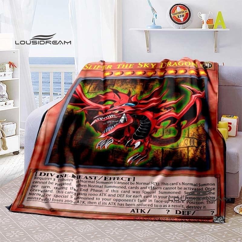 OdDdot Coperta in flanella super morbida e accogliente con stampa drago e tigre, per divano, letto, divano, lussuosa e calda per tutte le stagioni