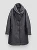 Shenzhen Nanyou women's turtleneck long jacket autumn and winter new simple design casual medium and long cotton clothes