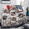 1PC England National Football Team Patterned Flannel Blanket Suitable For All Seasons for Home Decor Warmth and Comfort Gifts Holiday Present