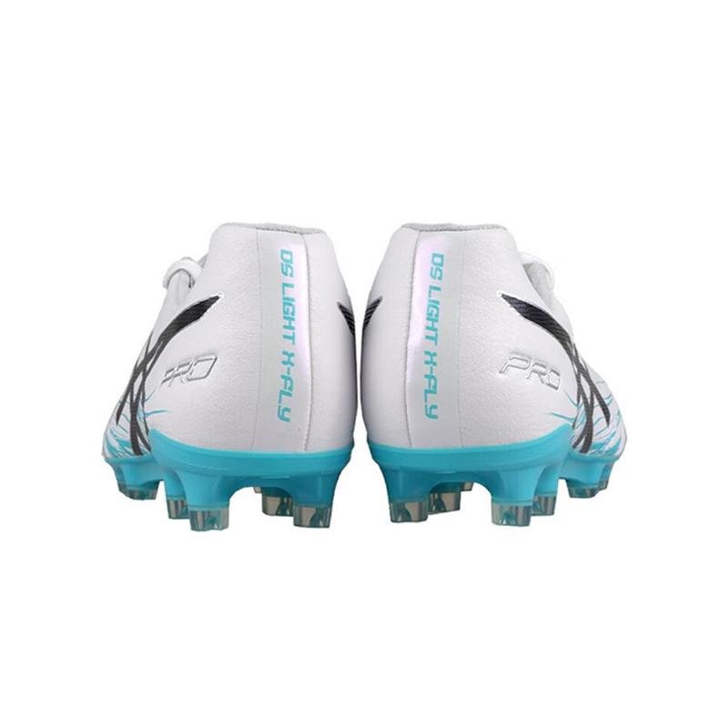 Asics Ds Light X-Fly Pro Rund Tå Komfortabel High-End Naturgress Hg (Gummi Korte Pigger) Fotballsko Herre Fotballsko Hvit Svart 1101A049-100