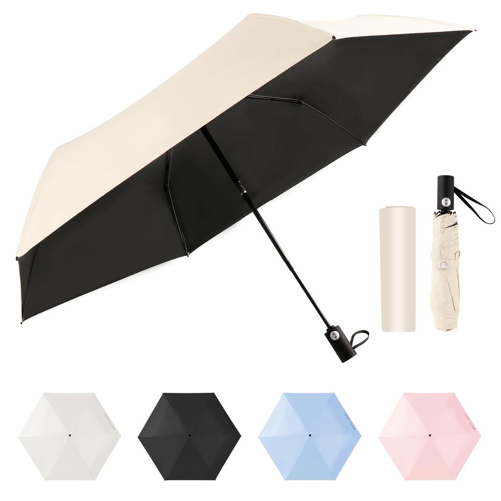 Folding Umbrella for Both Sun and Large Automatic Opening and Closing with Safety UV Complete Automatic Opening and Heat UV Sun Windproof and and