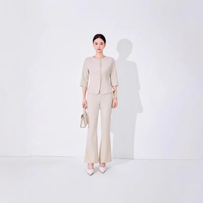 2026 High-End Women's Business Suit Set - New Chinese Style Professional Workwear