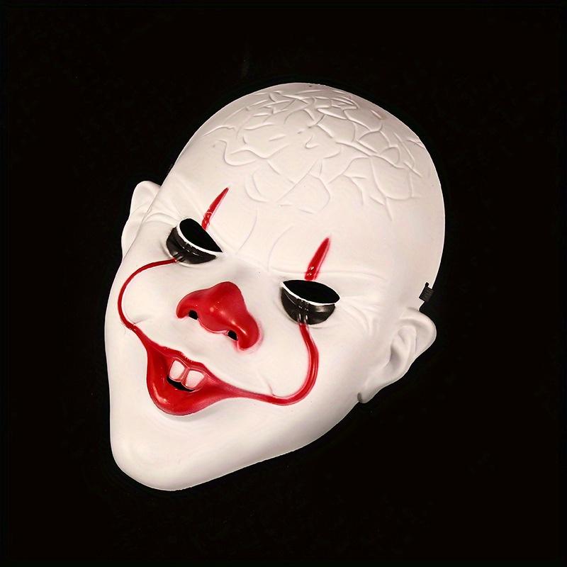Scary Clown Halloween Mask - 3D Full Face Headgear, Haunted House Prop, Costume Party Cosplay & Halloween Party Decoration