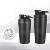 Tazza Shaker per Proteine in Acciaio Inossidabile Portatile Fitness Sport Tazza Outdoor Drinkware Bottiglia d'Acqua Shaker Portatili