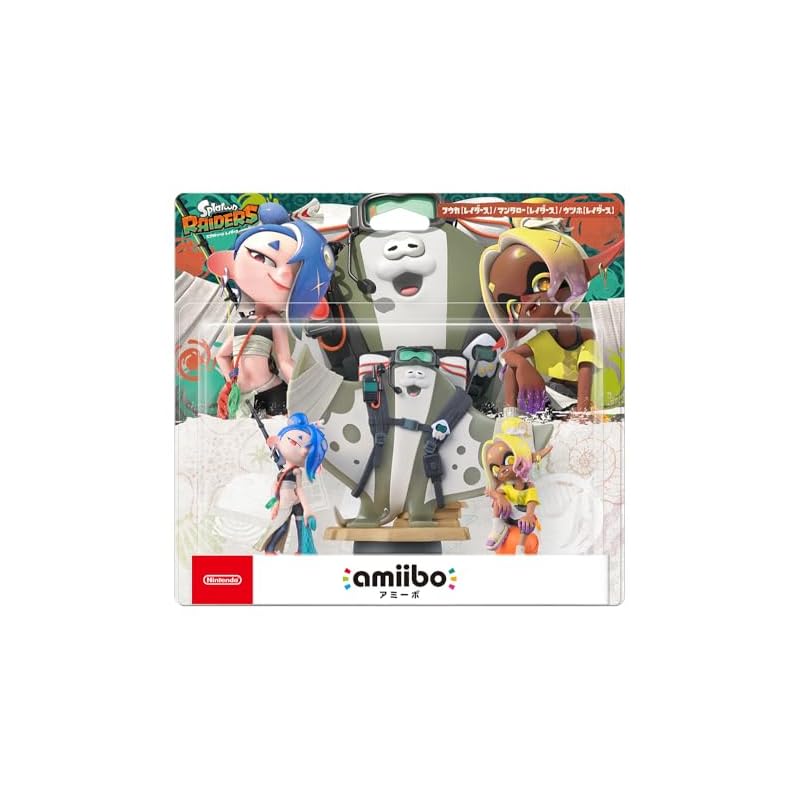 amiibo Surimi Alliance Set [Fuuka (Raiders)/Utsuho (Raiders)/Mantaro (Raiders)] (Splatoon Series)