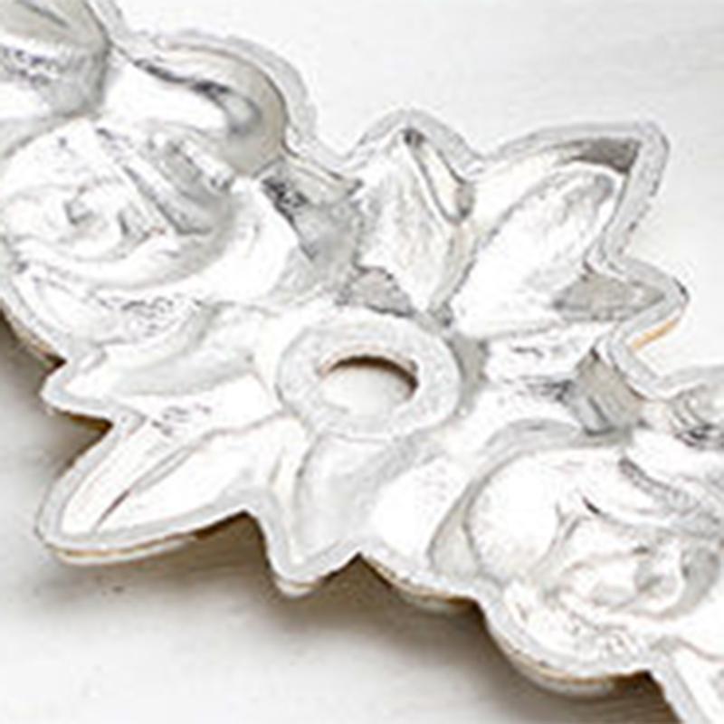 Euro Rose Cabinet Knobs Vintage Exquisite 3D Zinc Alloy Flower Drawer Pull Handles for Kitchen