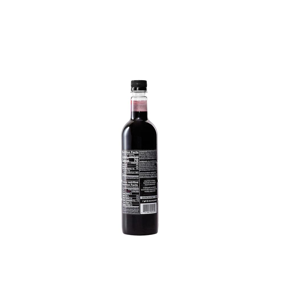 Da Vinci Flavored Syrup Classic Black Cherry 750ml