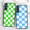 Retro Classic Chess Board Grid Phone Case For Samsung Galaxy S22 S25 Ultra S21 S10 Plus S26 Edge S20 S23 S24 FE Cover Silico