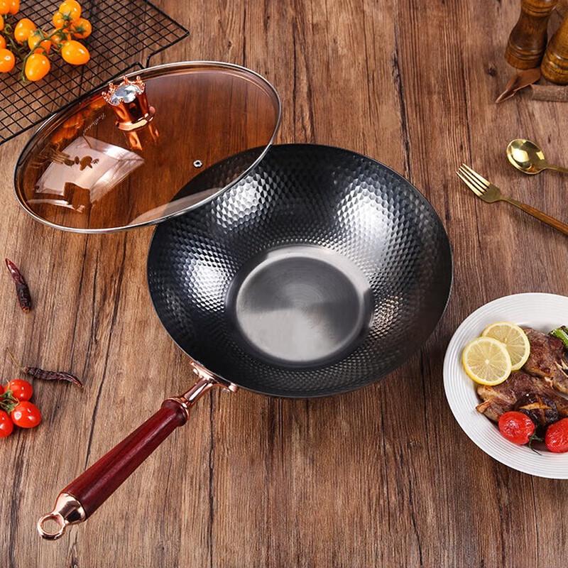 Huoxiang Crown Titanium Non-Stick Wok