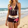Damen Polka Dot Bikini Set - Sexy Zweiteiliger Badeanzug für Strand, Pool und Sommer