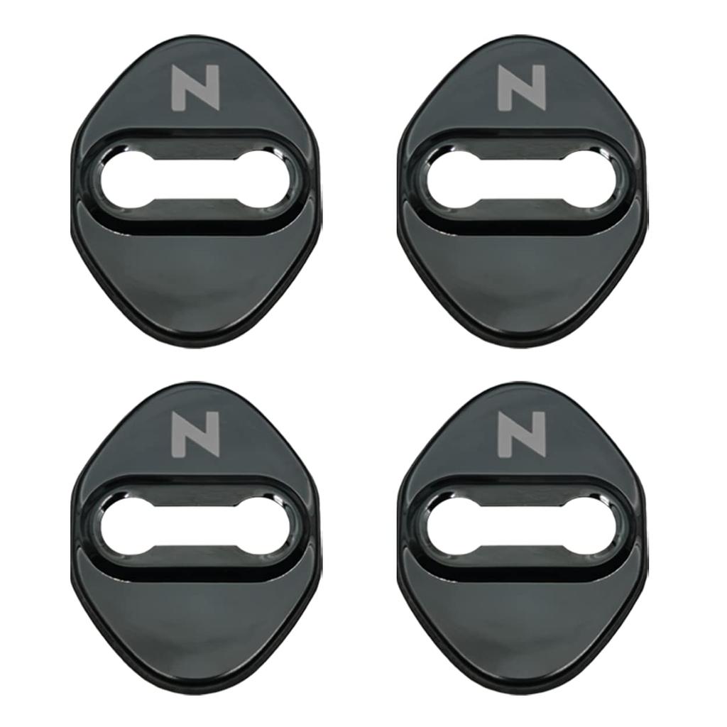 Haoshilianfa Honda Custom 4 4 Style 2 Custom 4 Door Striker Stainless Steel Door Lock Easy Set of 4 N-BOX/N-BOX (JF3, Series), N-ONE (JG3, Series),