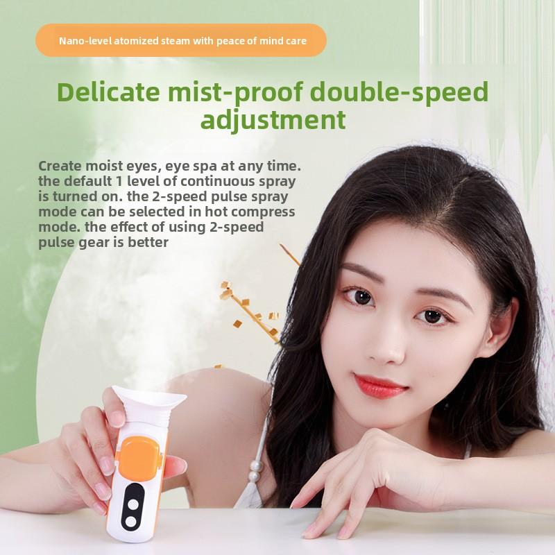 New Hot Heating Compress Eye Atomizer, Dry Eyes, Beautiful Eyes, Hydrating, Cleaning Eye Wash, Eye Moisturizer, Spray Instrument
