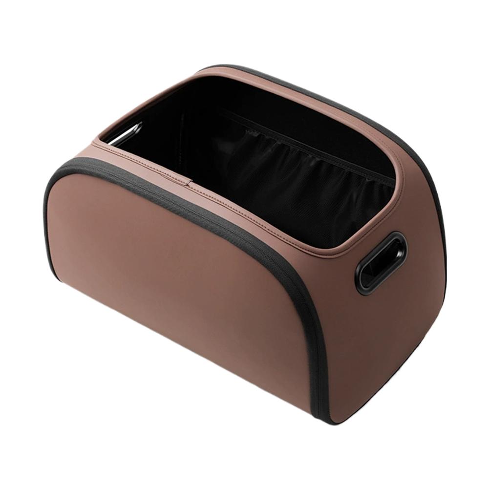 Car Trunk Organizer with Built-in Pocket for Truck SUV RV Sedan Auto Interior Grocery Cargo Travel Road Trip Storage Box Essenti