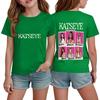 Korean Girl Group Kids Fashion Short Sleeve T-Shirt for Boys and Girls