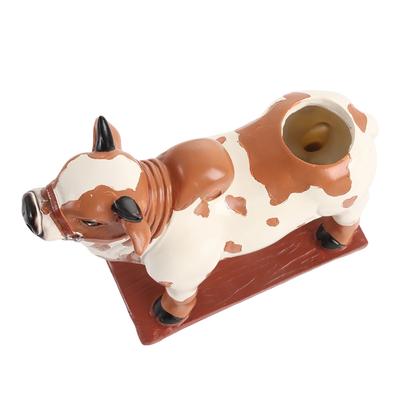 300ML Capacity Nelore Bull Liquor Dispensers With Stable Base Handcrafted Beverage Container Multi-purpose Animal-Shaped