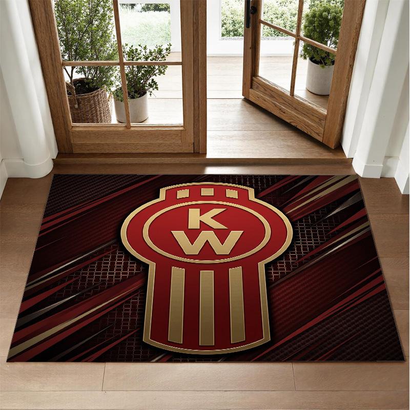Kenworth Design Crystal Velvet Rug Soft Decorative Mat for Bedroom Entrance
