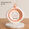 Newborn Portable Foldable Baby Washbasin - Thickened Plastic Infant Basin