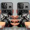 One Piece Roronoa Zoro Funda Back Phone Cover Case for iPhone 17 Pro Max XS XR 7 8 SE 12 Air 15 14 16 Plus 11 13 Mini