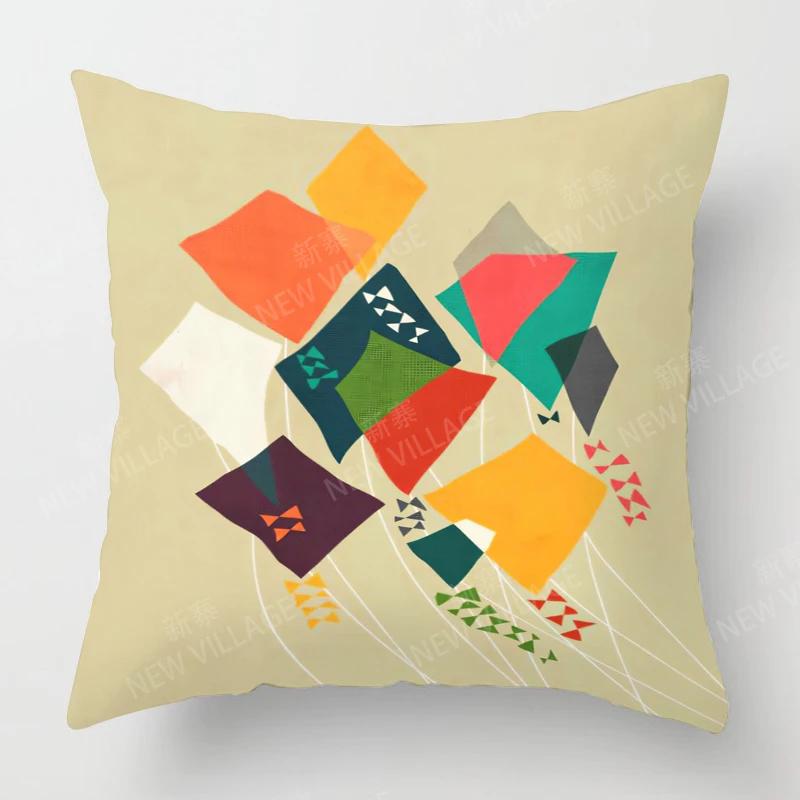 

Home living room fashion decoration cushion covers linen throw pillow covers45*45 pillowcase 40x40cm 50x50 45x45 12x12Inch