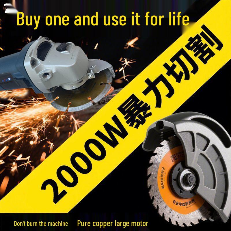 Wysokomocowa szlifierka kątowa w całości miedziana: Wielofunkcyjne ręczne narzędzie do szlifowania i polerowania