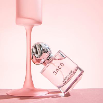 Women's Pink Crystal Diamond Perfume Lasting Fragrance To Stay Students Fresh and Natural 50ML Niche Premium Fresh Lasting Fragrance Gift for Friends