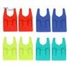 1 Pair Silicone Bucket Fishing Rod Holder Portable Lightweight Non-slip U-shaped Clamp-on Lure Container Bucket Fishing Pole Rest Rack Raft Fishing