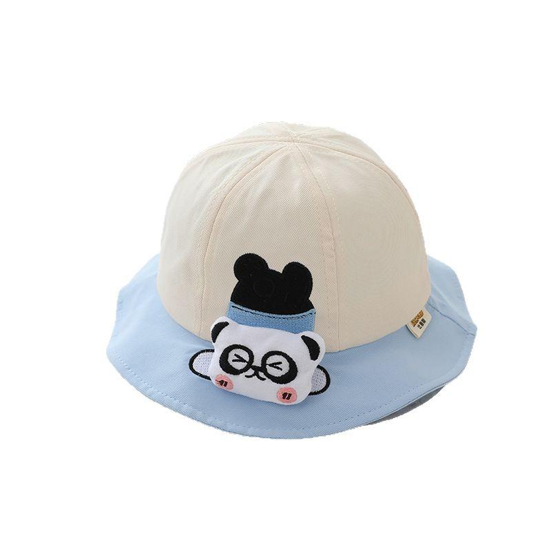 Infant and Toddler Fisherman Hat Spring and Autumn Cute Baby Super Cute Sunbath Hat Boy and Girl Sun Protection Versatile Hat Fashionable