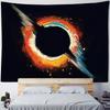 Mountain Starry Sky Tapestry Hippie Bohemian Wall Hanging Living Room Home Aesthetics Fabric Decoration Background Poster