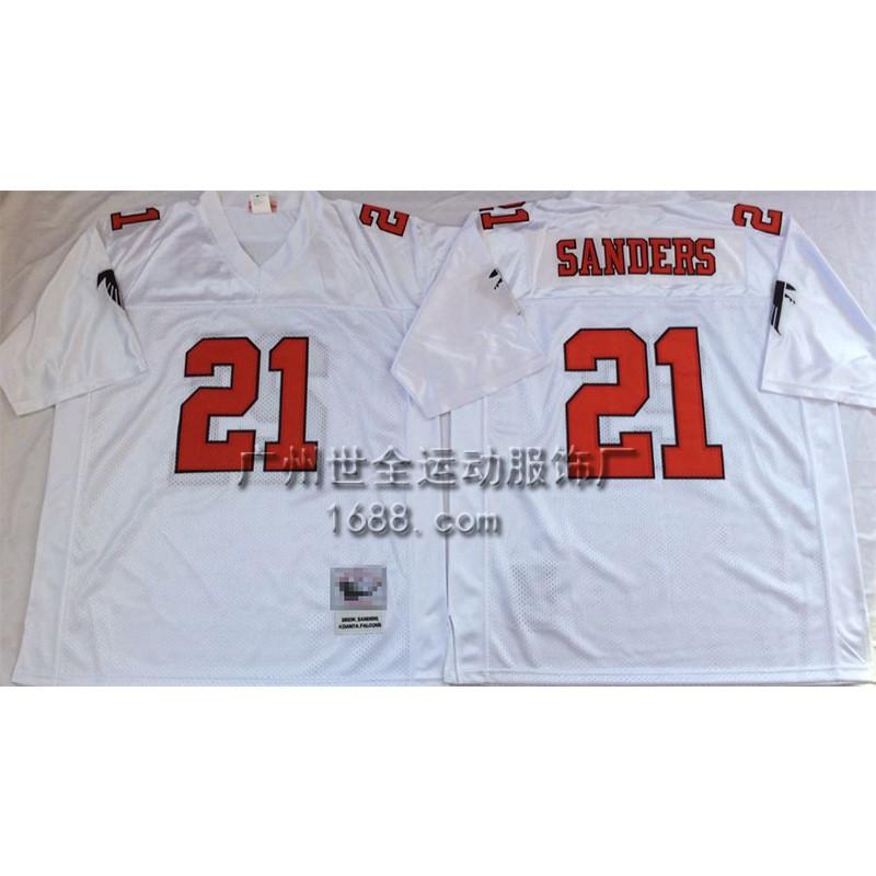 Kansas City Chiefs Atlanta Falcons Retro NFL Football Jersey Cotton Blend Unisex Outdoor Sport Wear