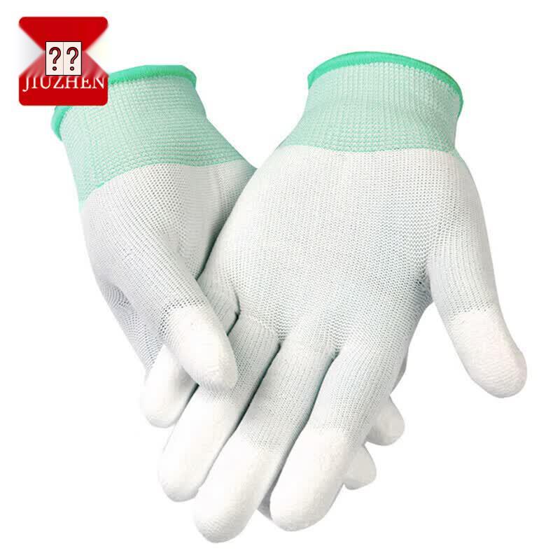 Jiuzhen 13-Gauge PU Coated Nylon Work Gloves