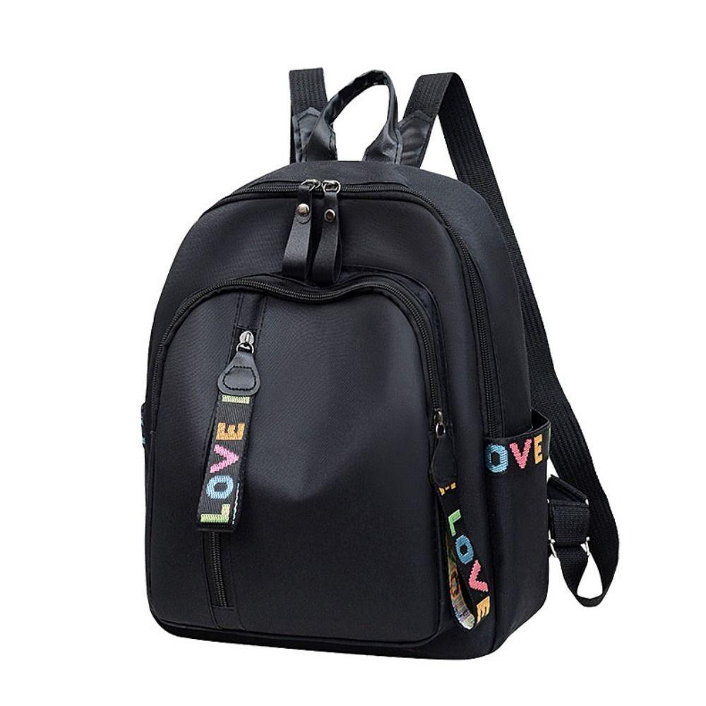 

Нейлоновый рюкзак большой емкости, простая дорожная сумка, модная школьная сумка