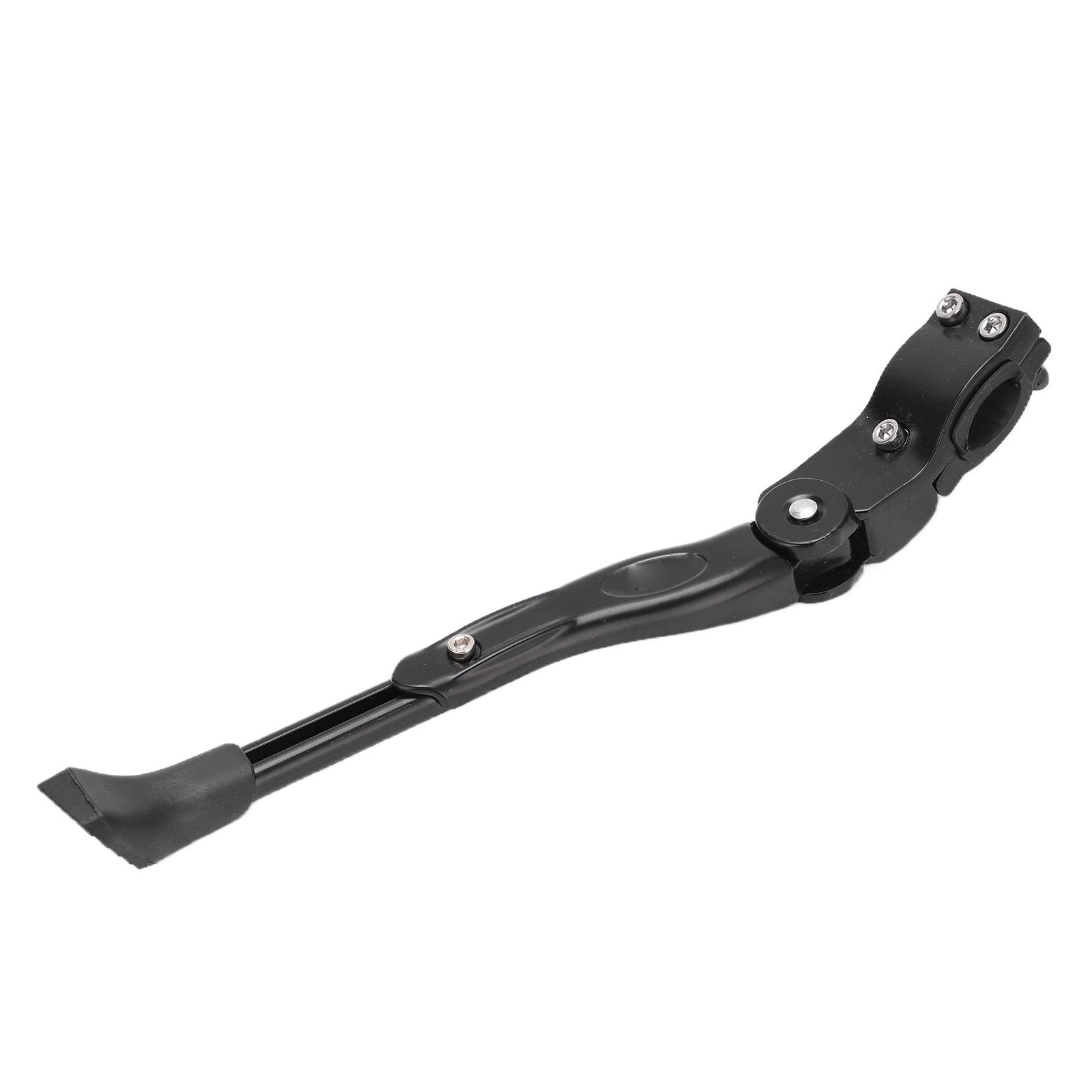 

Bicycle Kickstand Adjustable Aluminum Alloy Bike Kick Stand for Mountain Bike Road BicycleBlack чёрный