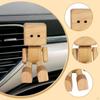 Shaking Feet Wooden Doll Accessories for Car Dashboard Decorative Versatile Lightweight Ornament
