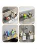 Strong Suction Cup Shelf No Drilling Rack Bathroom For Shower Storage HX6C