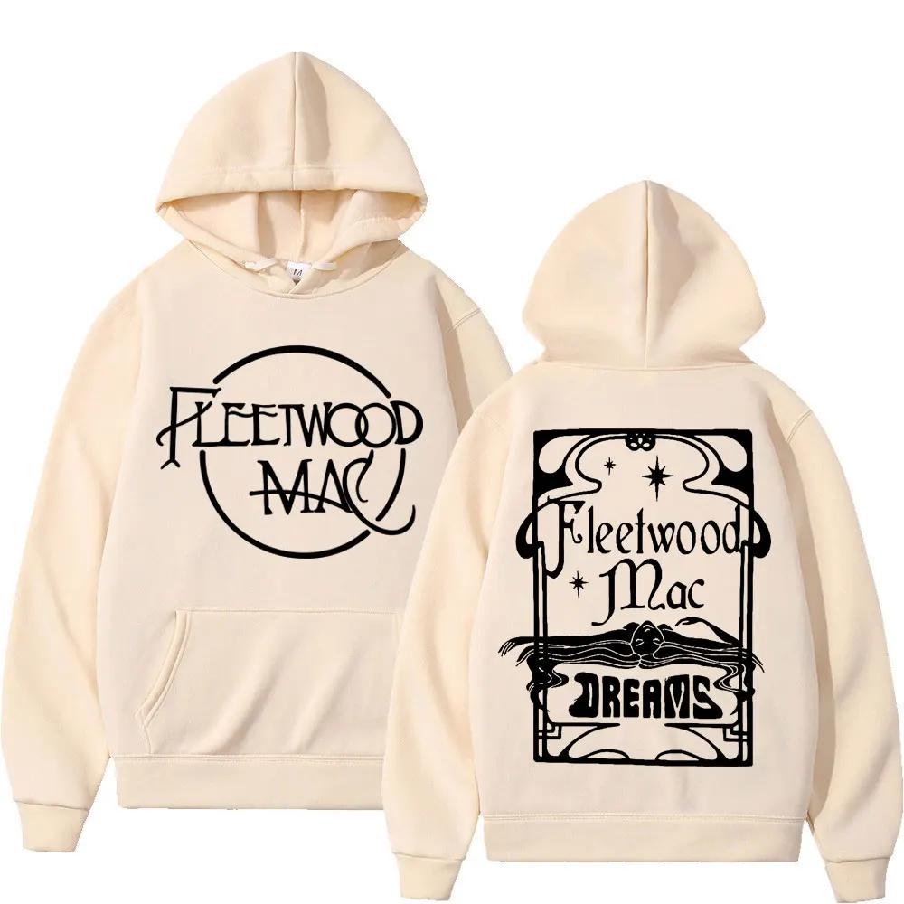 Autumn Winter Rock Band Fleetwood Mac Tour Printed Hoodie Men's and Women's Fashion Hoodie Sportswear Casual Hoodie
