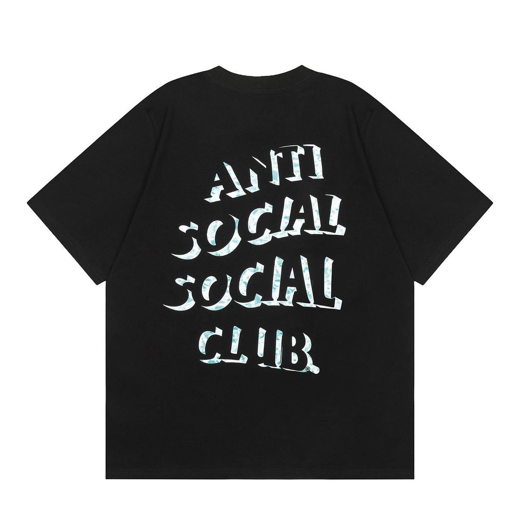 2023 summer new ASSC letter snake print new foreign trade short sleeve wholesale youth fashion T-shirt