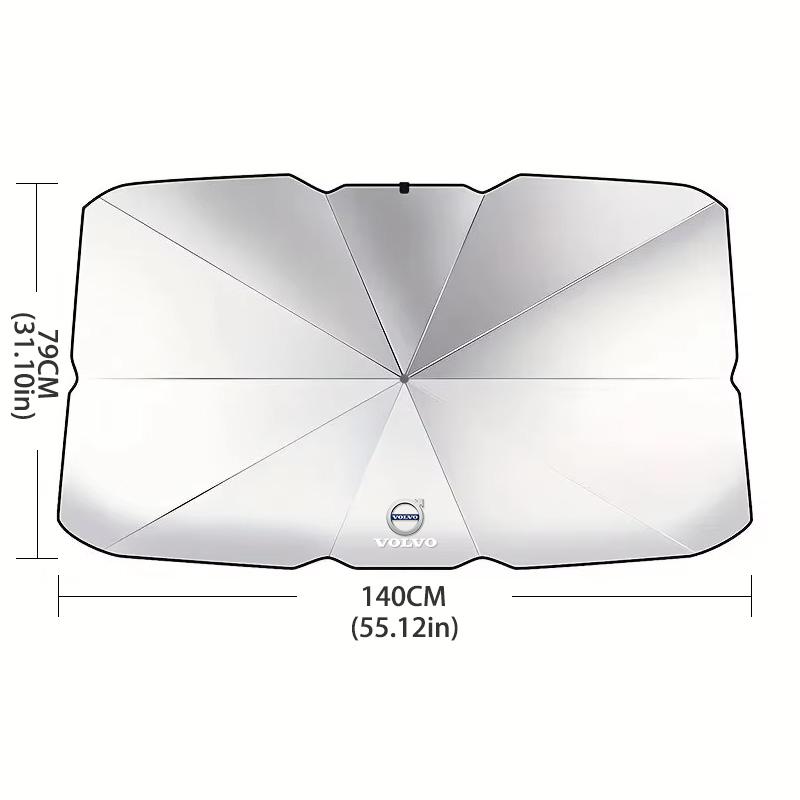 

Car Front Windshield Umbrella, Sunshade, Front Shading, For Volvo XC40 XC60 XC70 XC90 V40 V60 V90 S60 S90 C40 C70 Car Accessorie