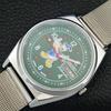 JAPAN VINTAGE REFURBISHED SEIKO AUTOMATIC 6309A MENS GREEN DIAL WATCH a442997-1