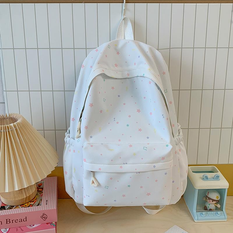 Schoolbag schoolbag junior high school girls ins niche large capacity high school students backpack female high value versatile student backpack