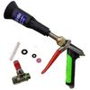 NowaLabo Hooded Spray Nozzle, Gun Type with Cock, for Car Washing, Watering, Pesticide Spraying, and Pest Control
