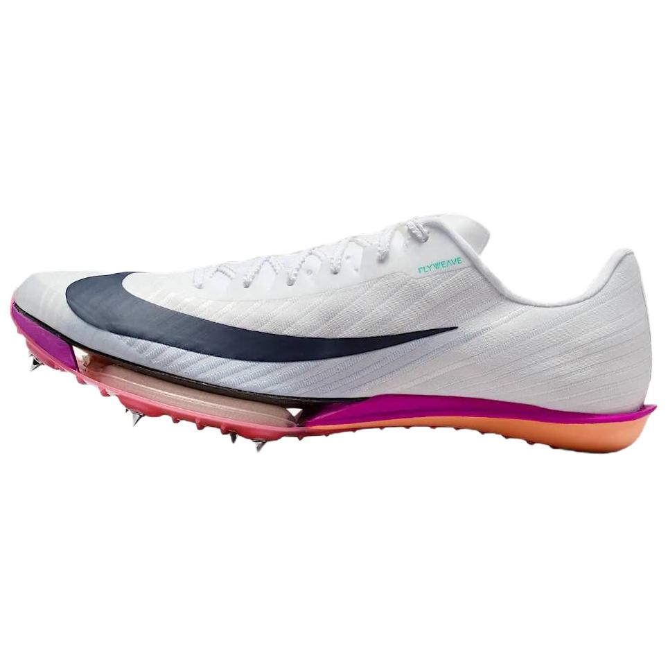 Nike Maxfly 2 White/Bright Crimson/Hyper Turquoise/Obsidian Men Cleats FD8395-100