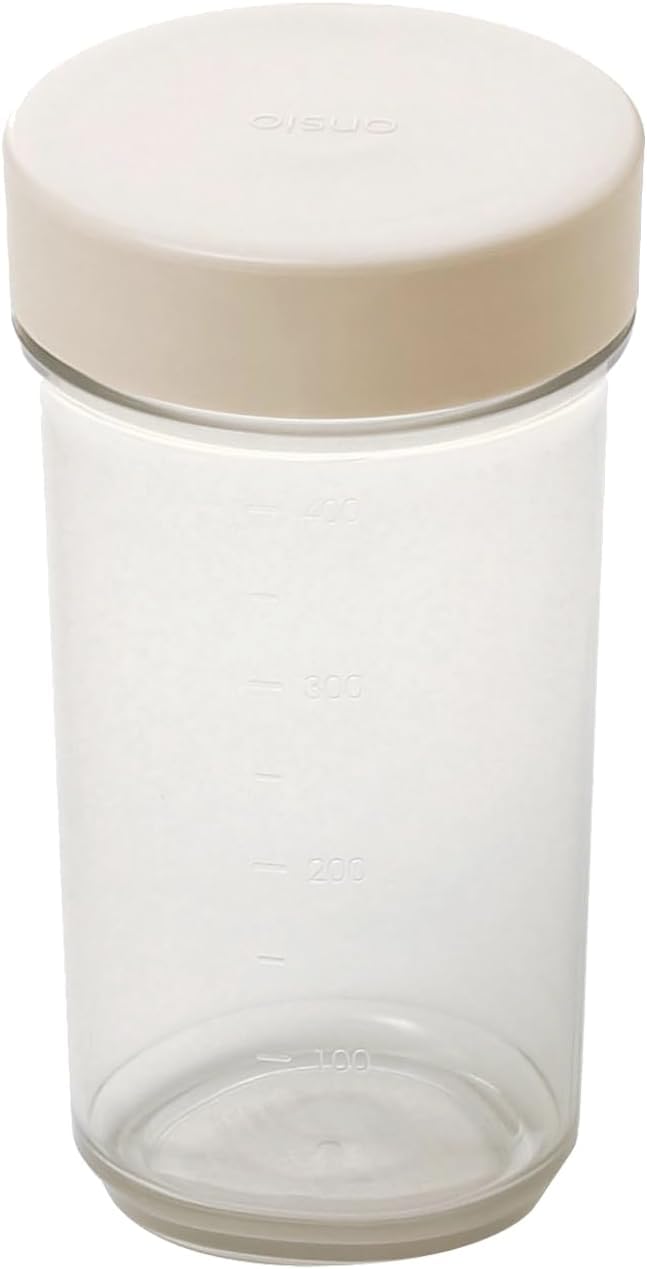 

ansio 520 мл Протеиновый шейкер Бутылка для воды с легко шлифуемым белым TPX для мытья в посудомоечной машине Сделано в (Ансио) Выпускные, Чистый, Смола, Безопасный, Япония, BC-11