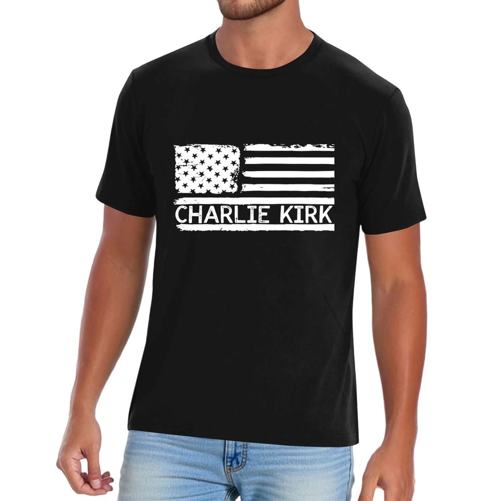 Men's Casual Daily Printed Top Round Neck T-shirt