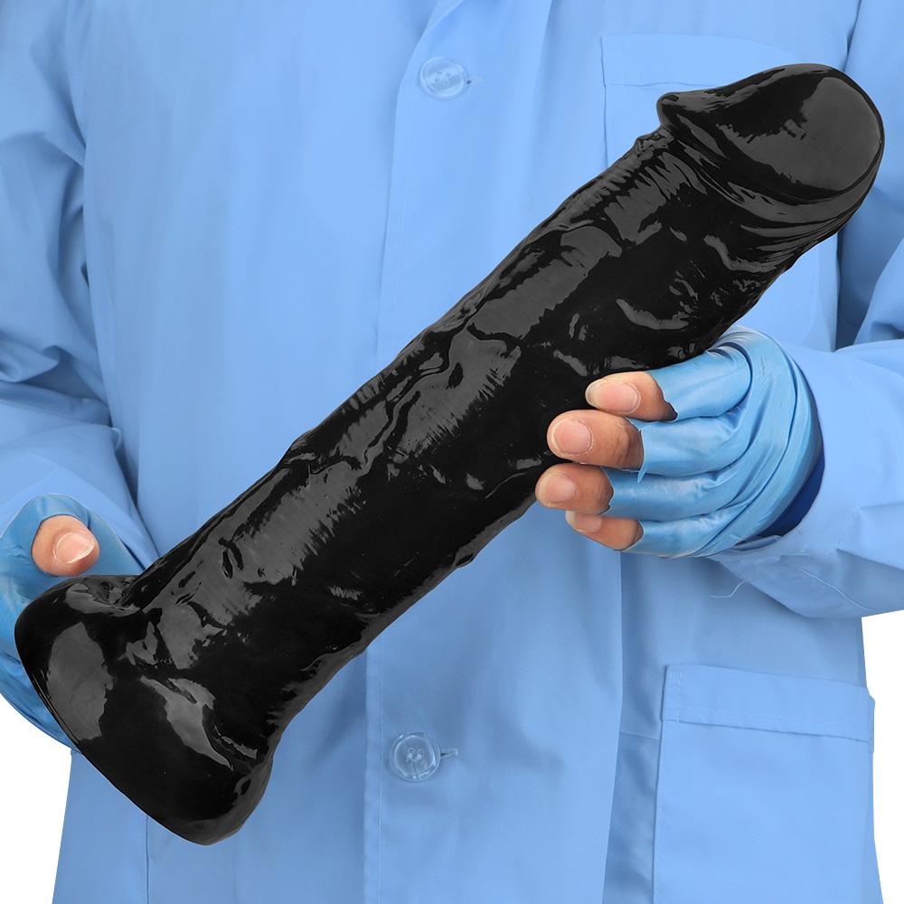 Plug Anal de PVC Dildo Masturbador Feminino Brinquedo Sexual Dildo Enorme Fisting BDSM Strap-on Pênis Pênis Grande